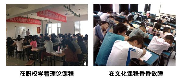 看着陈旧破烂的设备 | 听着粗燥乏味的理论课